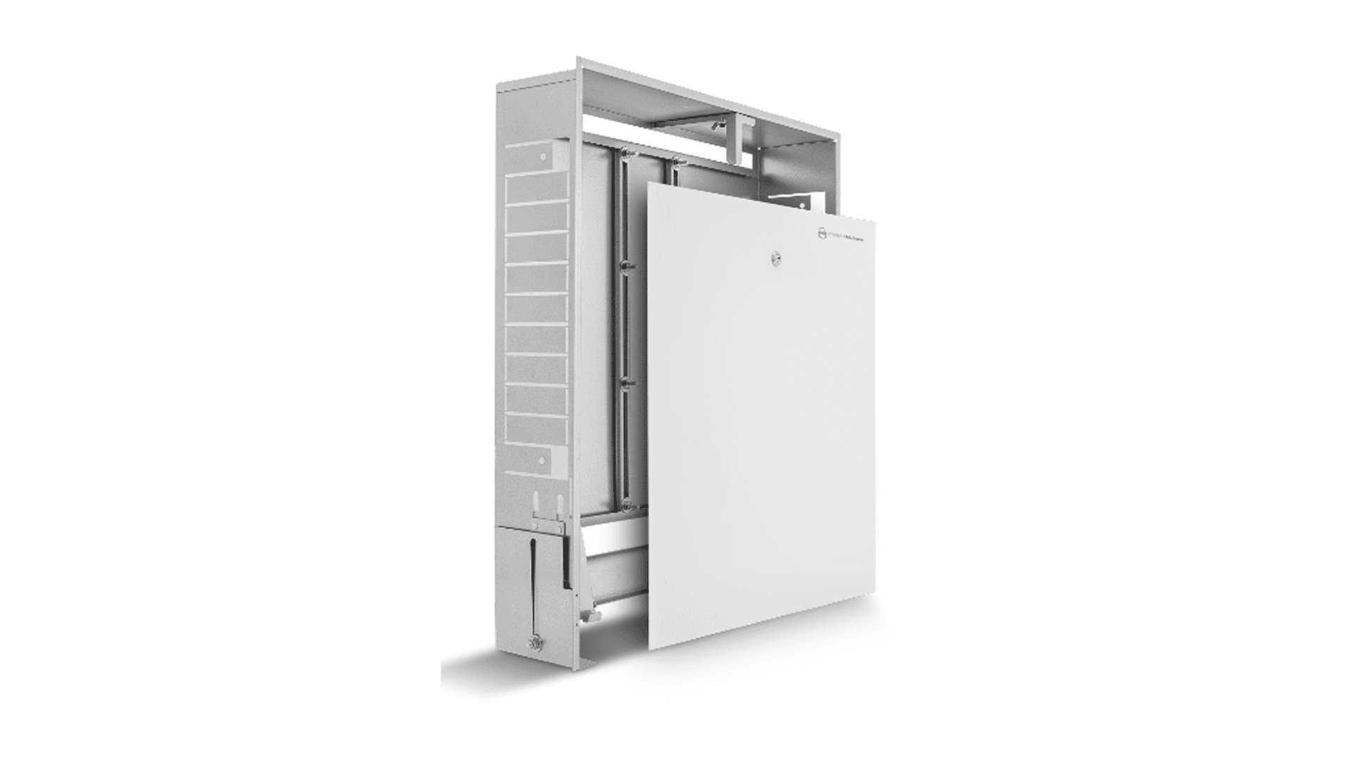 KAN-therm - монтажные шкафы Slim и Slim+ - Монтажный шкаф скрытого монтажа для радиаторного отопления, охлаждения или систем бытового водоснабжения
